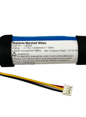 适用l Willen 蓝牙音响电池C406A5