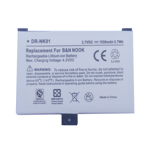 适用Barnes & Noble NOOK BNRB1530 BNRZ1000电子阅读器电池