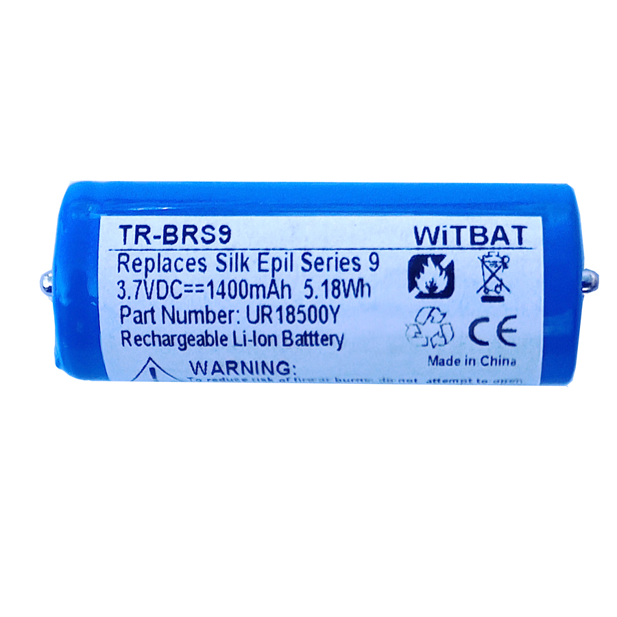 适用Braun Silk Epil 9博朗9系剃须刀电池81377206