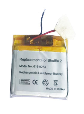 适用iPod Shuffle Gen 2 MP3电池616-0274