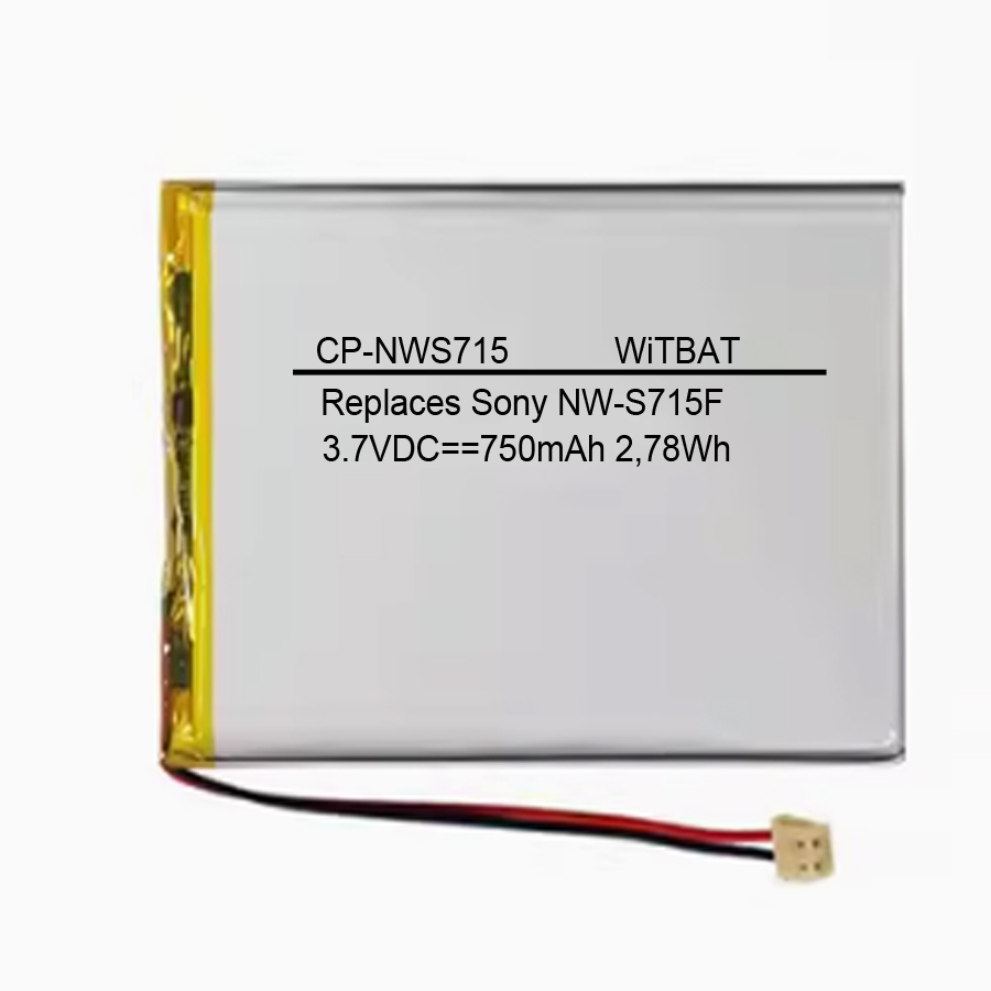 适用索尼Walkman NW-S715F MP3电池LIS1401