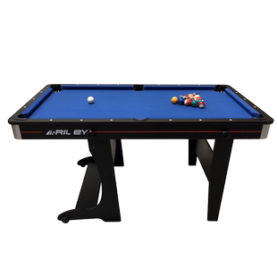 英国Riley莱利 5尺折叠美式三合一多功能台球桌家庭游戏台