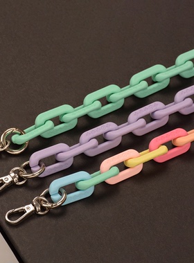 匠心手工坊高级感包包链条橡皮配件金属单肩包包带链子肩带延长链