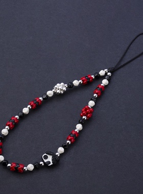 新年礼物金属装饰 少女高档手机挂链手腕挂绳小众设计ins相机挂链