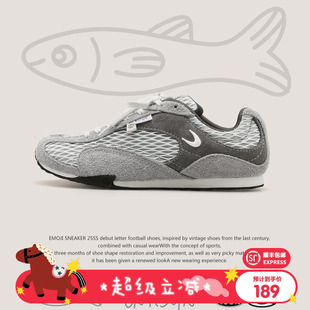 【渔网系列】猫与沙发/渔网鞋粗网透气薄底鞋撞色设计休闲运动鞋