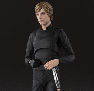 潮玩模型 万代shf 星球大战star war卢克 天行者绝地武士黑武士