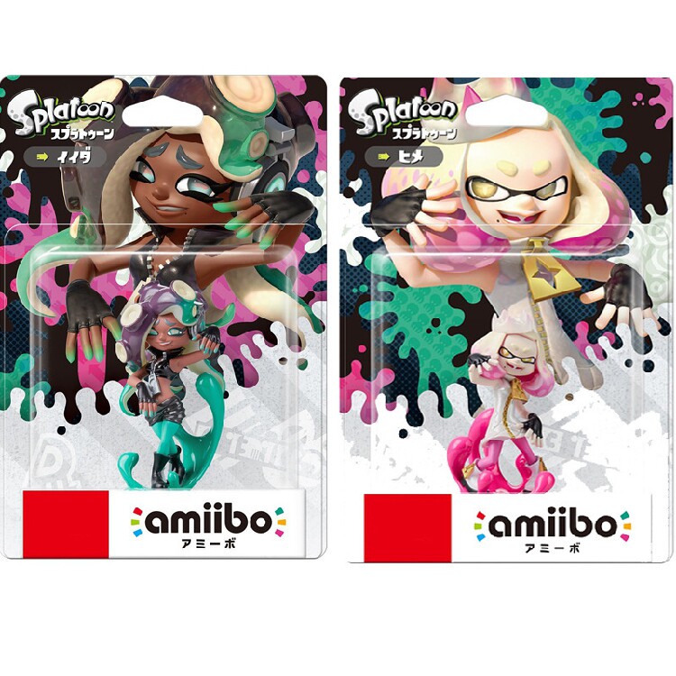 潮玩模型 任天堂 amiibo 喷射战士2 switch splatoon2 手办摆件图片