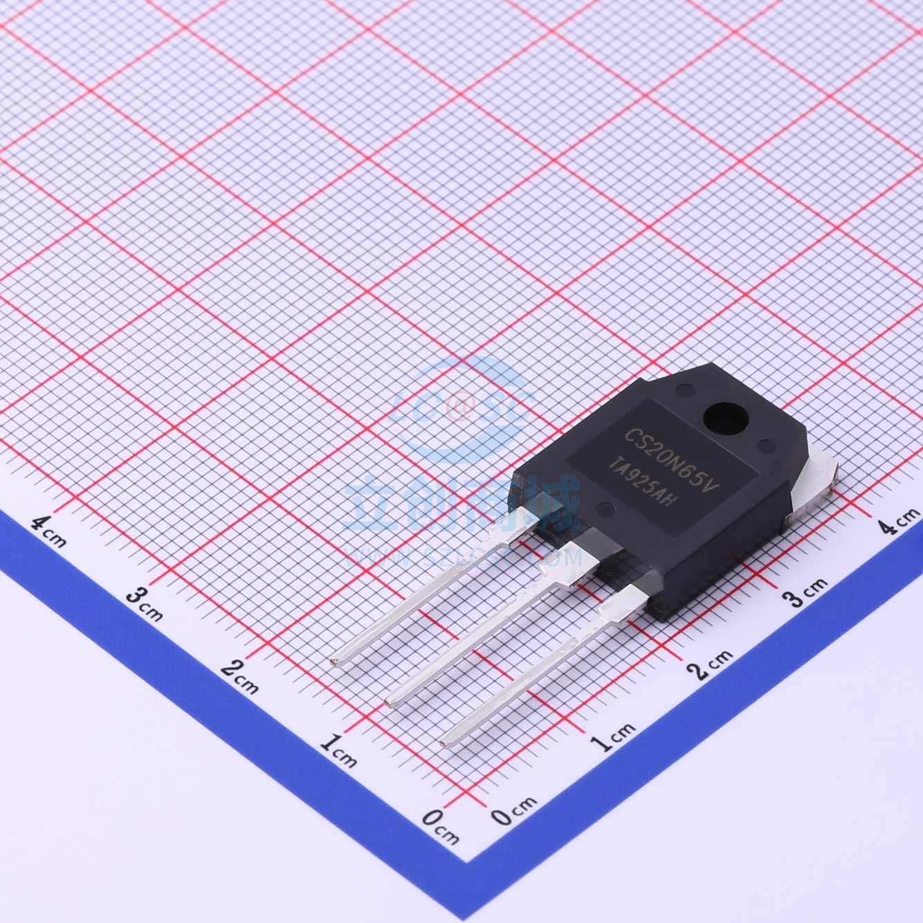 场效应管(MOSFET) CS20N65V TO-3P