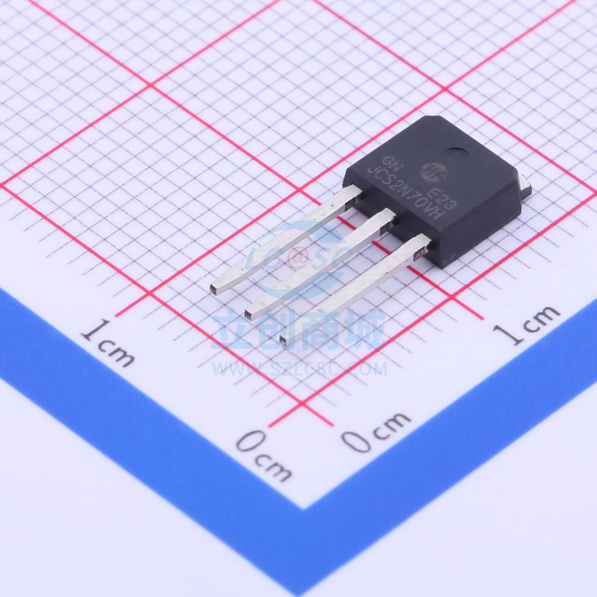 场效应管(MOSFET) JCS2N70VH-IPAK IPAK