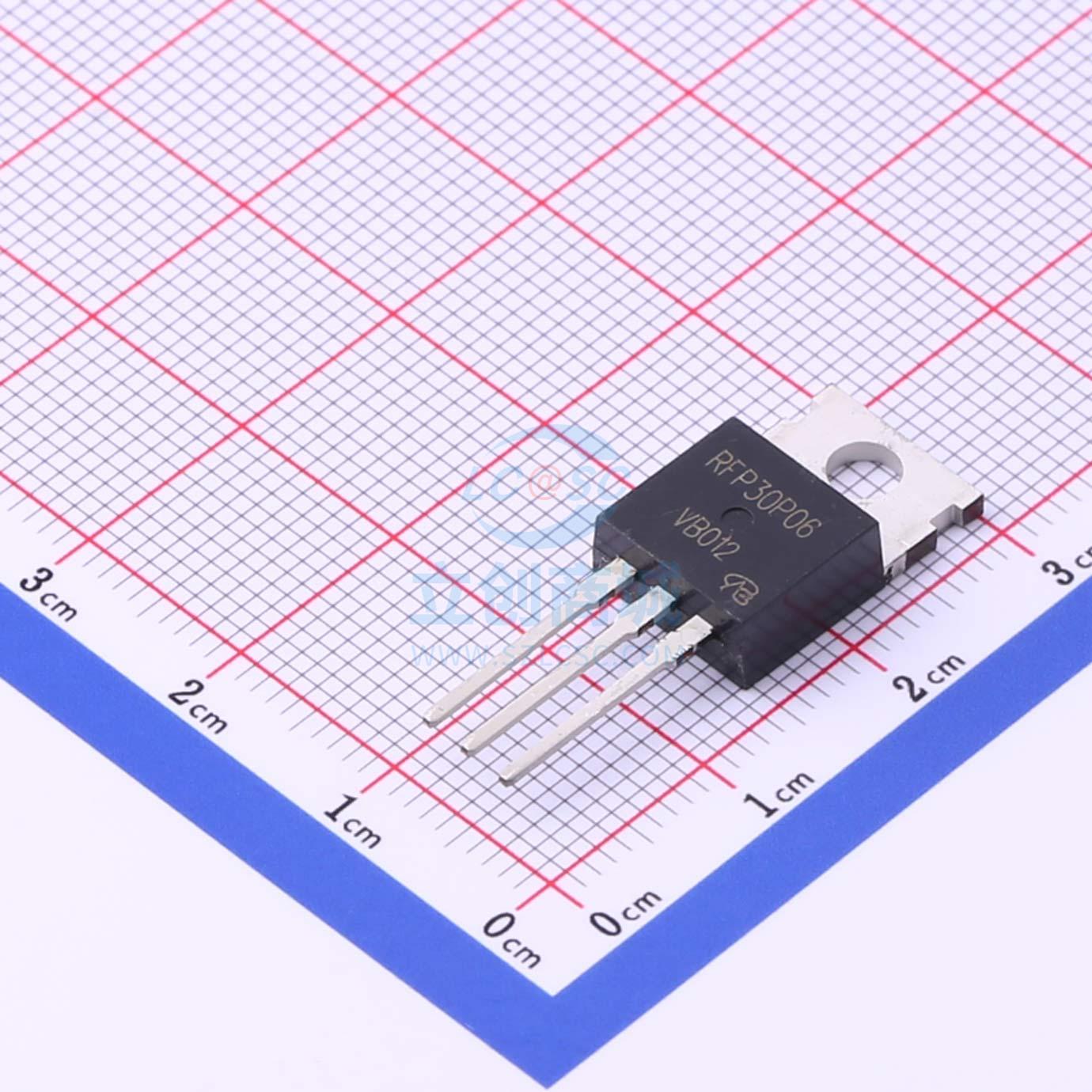 场效应管(MOSFET) RFP30P06 TO-220AB
