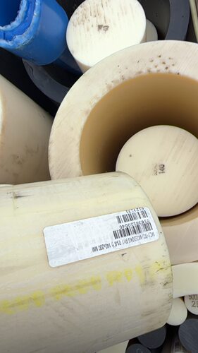 原装三菱MC501CDR2导电改性尼龙棒,米黄色MC500SAR11尼龙棒