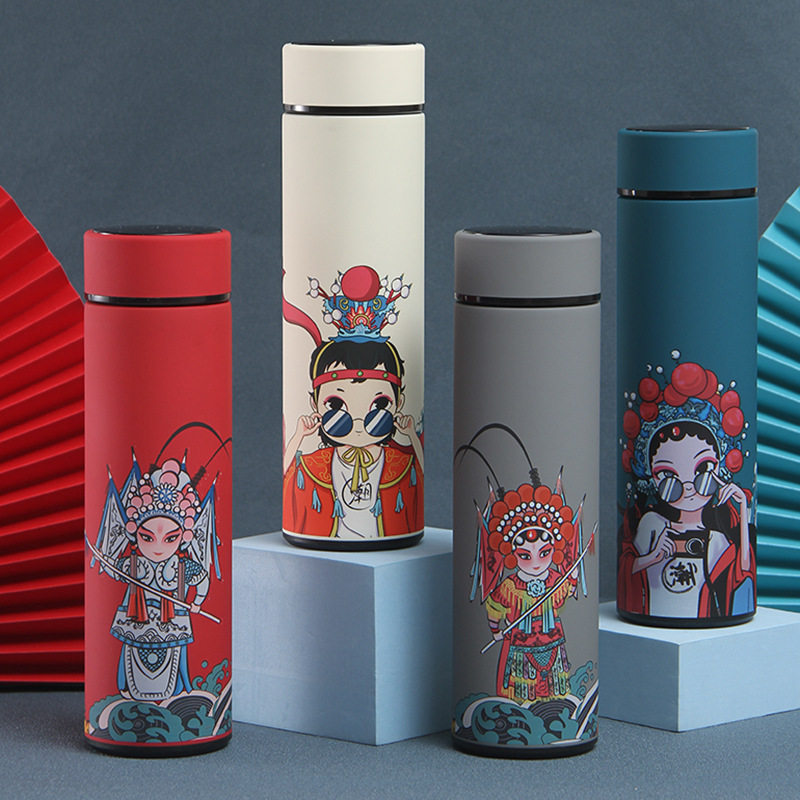 Guochao intelligence temperature display vacuum cup 304 Stainless steel Water cup company Annual meeting business affairs giftin the Accessories/Leather belt/Hat/Muffler , Other Accessories  category - from Buy2taobao.com to provide professional Taobao agent buy service