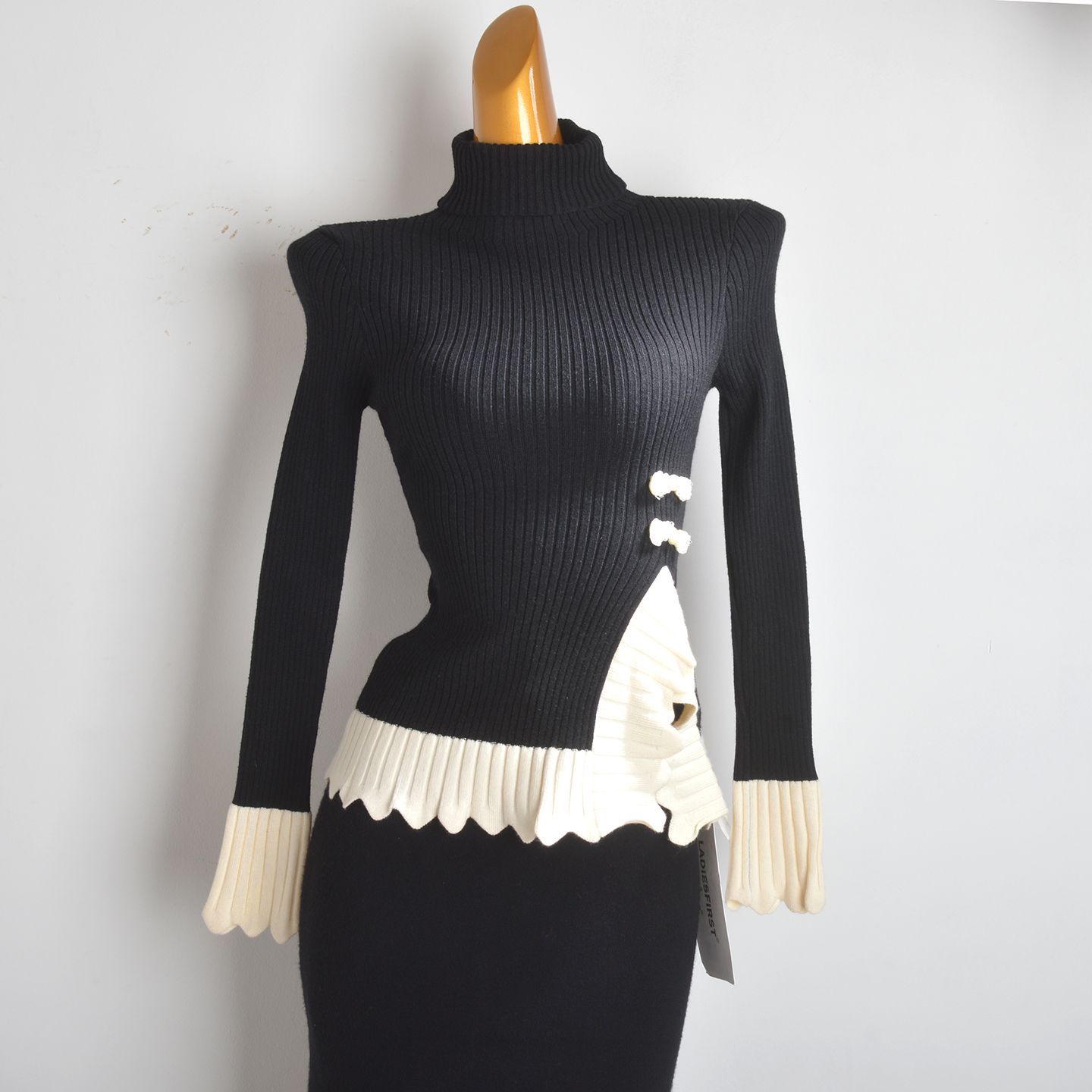 针织衫女毛衣内搭高领打底衫上衣