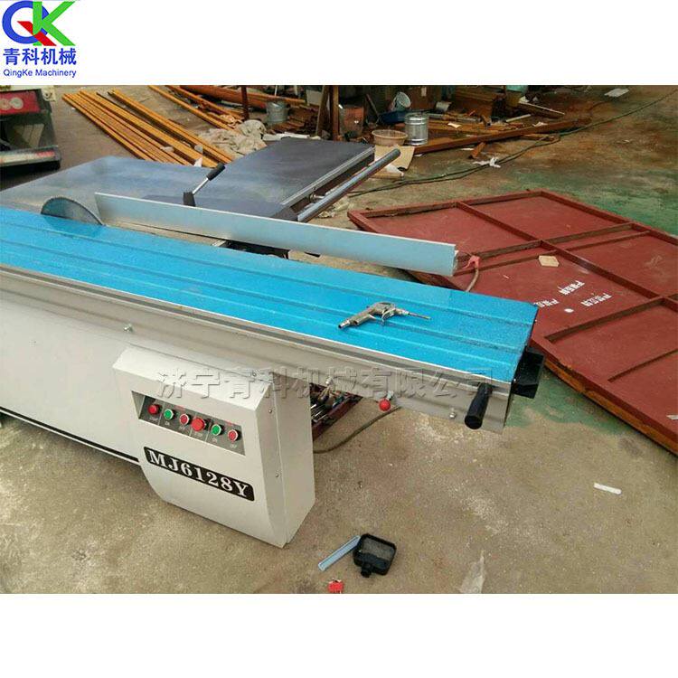 胶合板刨花板裁板锯 细木工板加工推台锯 以锯代刨木板锯切机