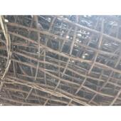 手工编织钢丝绳网兜垃圾建筑水泥钢丝网砖块加厚不锈钢起重吊网