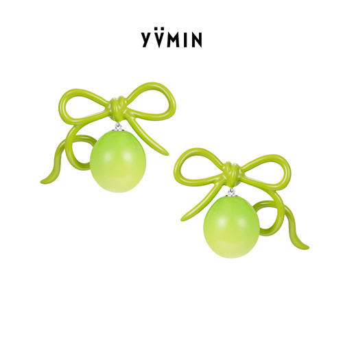 YVMIN尤目 藤蔓葡萄耳钉女设计师新品生日礼物