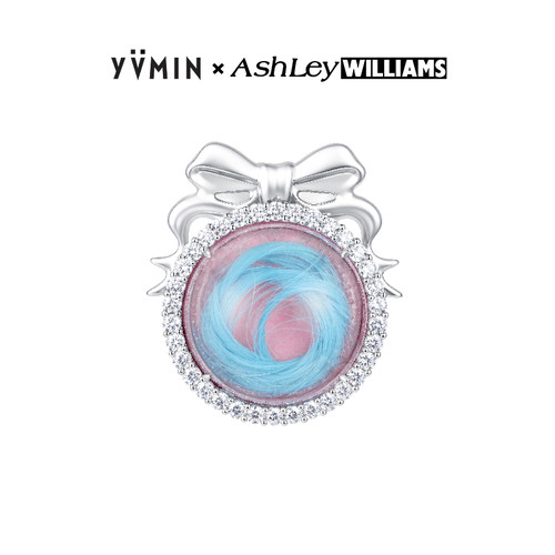 YVMIN尤目 x AshleyWilliams 悼念发卡发夹设计师生日礼物新品