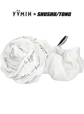 YVMIN尤目x SHUSHUTONG 大纸团玫瑰头绳大肠发圈生日礼物