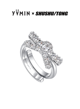 YVMIN尤目宝石蝴蝶结戒指