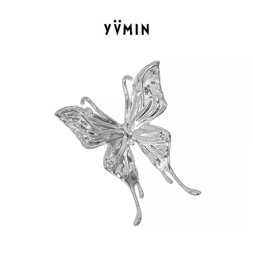 YVMIN/尤目蝴蝶开口戒指尾戒