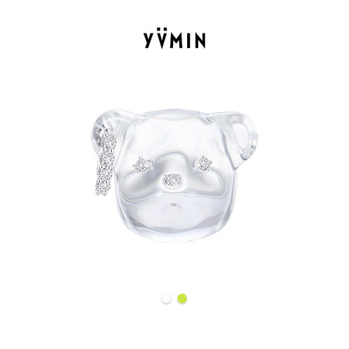 YVMIN尤目 葡萄熊头戒指女设计师新品生日礼物