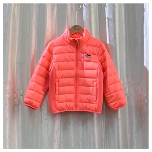 清仓大促 品牌童装大黄蜂62310冬季女童轻薄羽绒服110-140