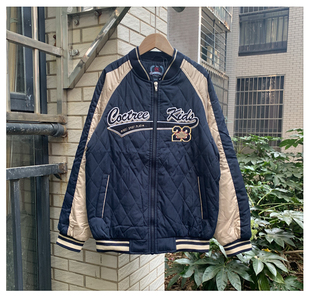 女童男童棒球服外套2026春装季新款儿童时尚加厚棉衣外套150码