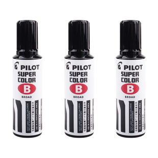 日本PILOT百乐笔SC-BM油性笔黑色单头记号笔粗头不掉色防水马克笔仓储打包物流快递用标记大头笔书写工具