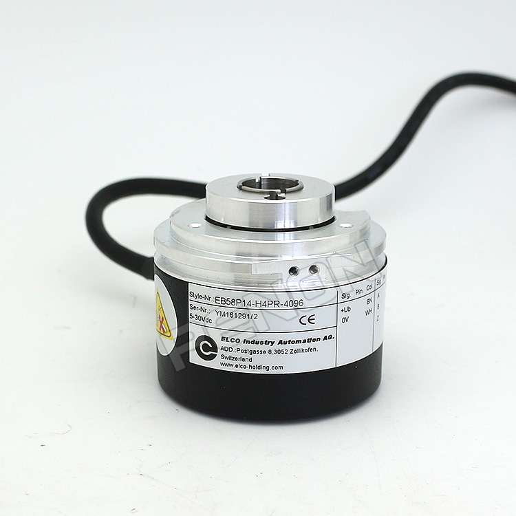全新原装EB58P14-H4PR-4096旋转编码器空心轴14mm4096脉冲