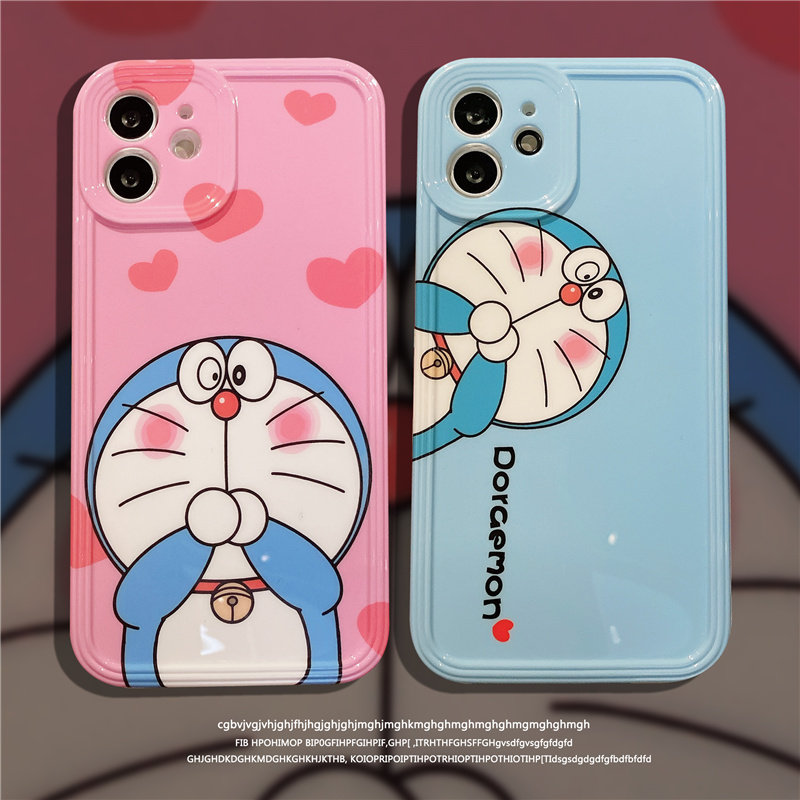 爱心多啦a梦苹果13手机壳女款iPhone13promax软壳苹果11全包12pro硅胶11pro卡通xs可爱xr保护套xsmax男女情侣,3C数码配件,手机保护套/壳,淘宝优惠券,粉丝福利购,淘宝优惠卷
