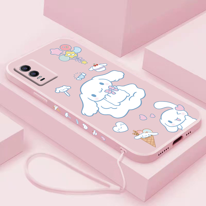 y76s手机壳卡通可爱少女