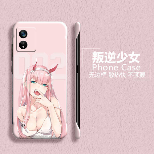 OPPOOPPOA97亚克力卡通少女半包
