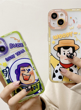 巴斯光年oppor17手机壳r15梦境版胡迪r17pro卡通r15x软壳a93透明a95可爱r11plus镜头k1全包r11s女k7新款k5/k3