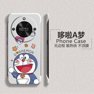 多啦a梦适用华为荣耀x50手机壳x50i半包x40gt无边框x30max散热x20se卡通x10超薄9xpro男8x女畅玩9a新款 保护套