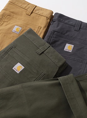 Carhartt卡哈特主线102802双膝多口袋工装裤男士美式宽松直筒长裤