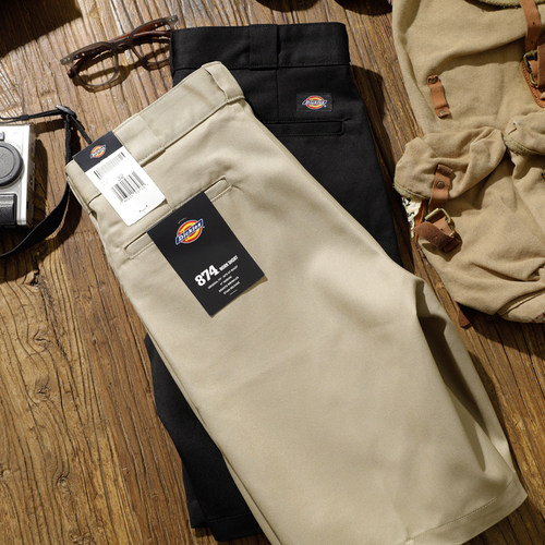 Dickies休闲百搭工装裤874短裤男
