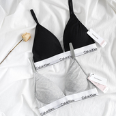 Klein无钢圈三角内衣女士CK运动文胸JENNIE同款 美国正品 Calvin