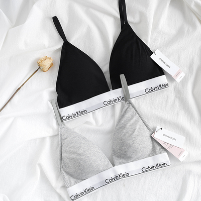 CalvinKlein无钢圈三角内衣文胸