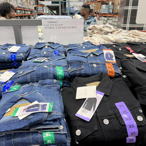 CalvinKlein复古水洗短牛仔夹克
