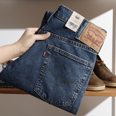 Levis/李维斯微喇男士牛仔裤