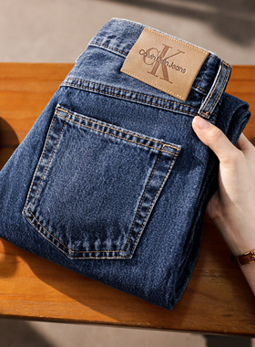 正品CK Jeans复刻90系列jinnie同款女士牛仔裤时尚新品40WL795