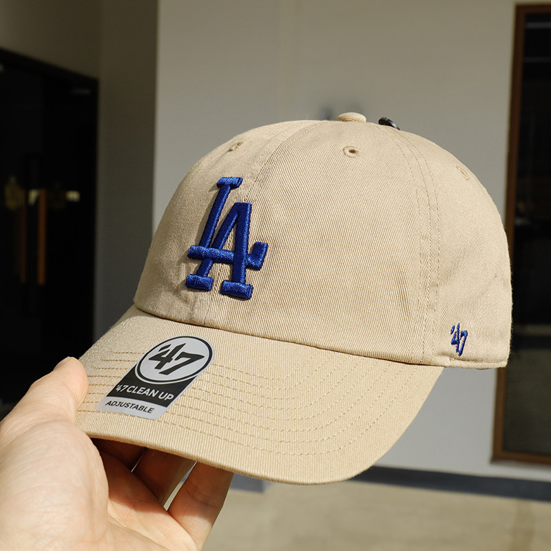 47Brand男女同款刺绣LOGO棒球帽