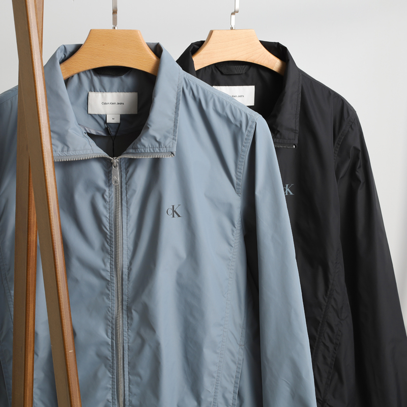 CK男士立领薄款夹克外套潮流新品