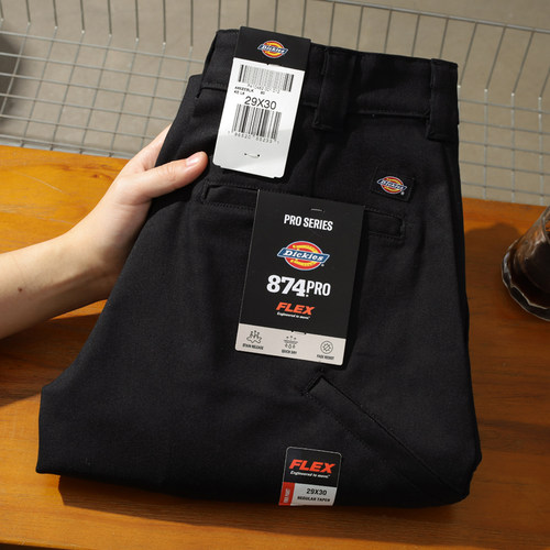 Dickies迪克斯874Pro版美式宽松直筒工装裤男士潮流滑板长裤A85ZE