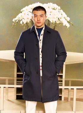 羽绒服rainman防水防风外套男士冬休闲中长款加厚Allen Xie艾伦谢