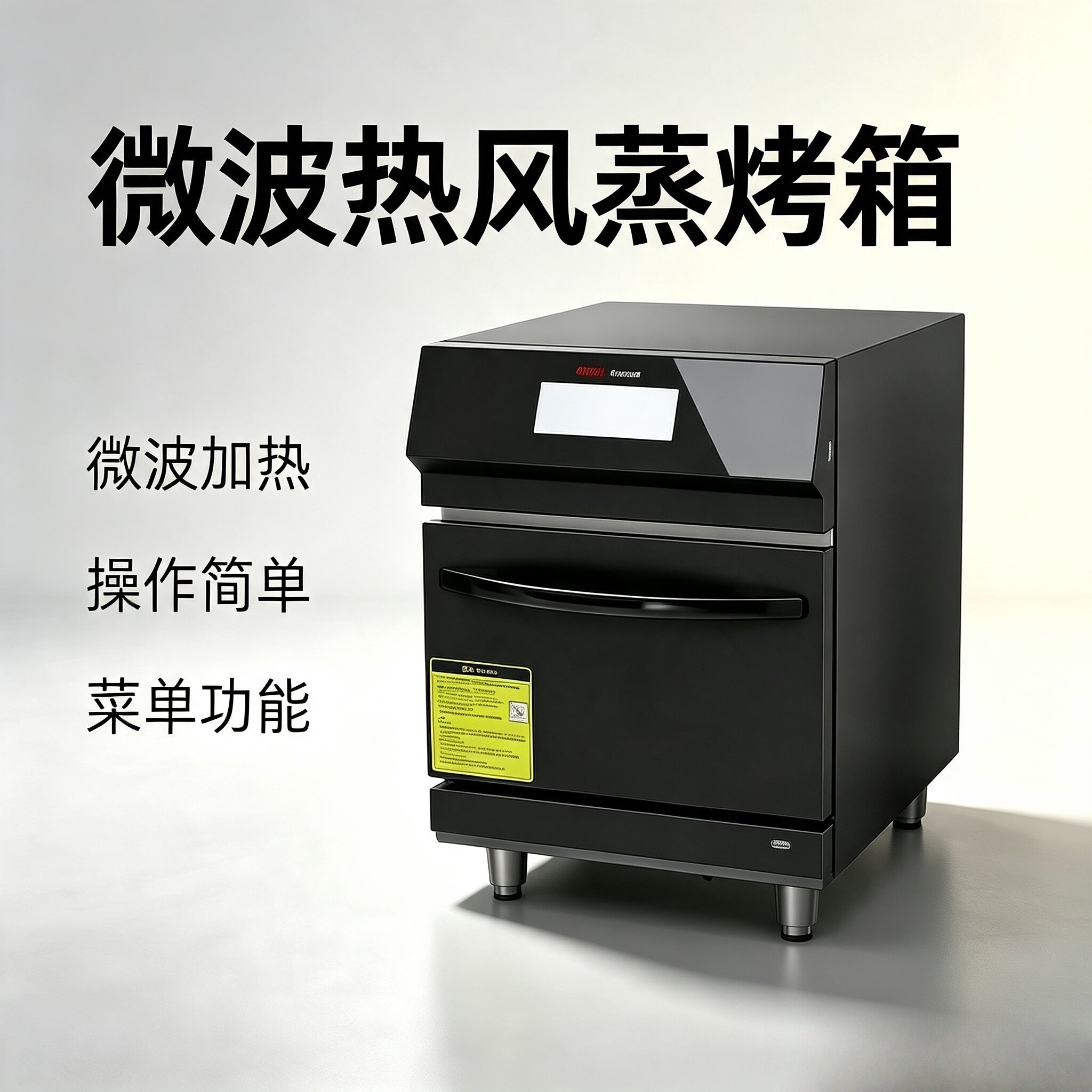 电烤箱烘焙专用商用热风循环触摸屏多功能大容量微波快速烤箱