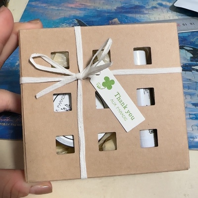 【国内现货】日本正品auxparadis护手霜30g唇膏礼盒滋润不可退换