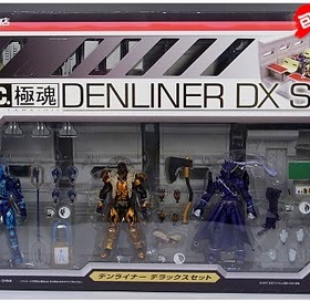 Bandai dx 假面騎士 蒙面超人 电王 SIC 极魂 Denliner Set 玩具