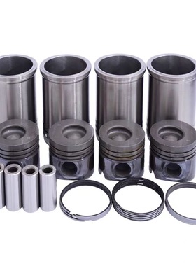 长城赛铃玲卡威皮卡K1发动机四配套缸套活塞活塞环CA4DC2 4D32498