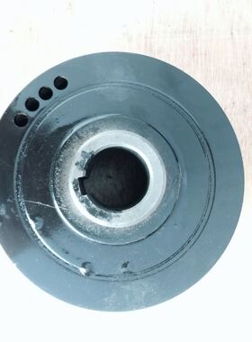 吉奥皮卡财运100 300帅舰曲轴皮带轮曲轴皮带盘莱动4L22CR4L20